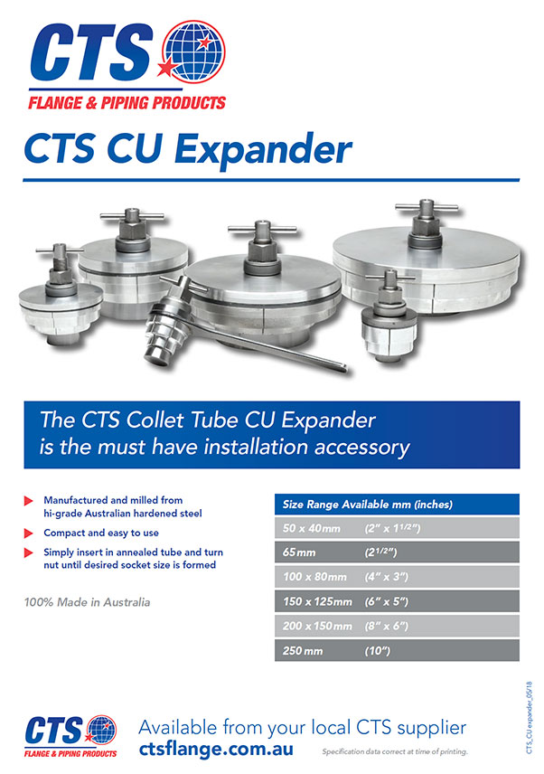 Collet Expander Tool Range Brochure